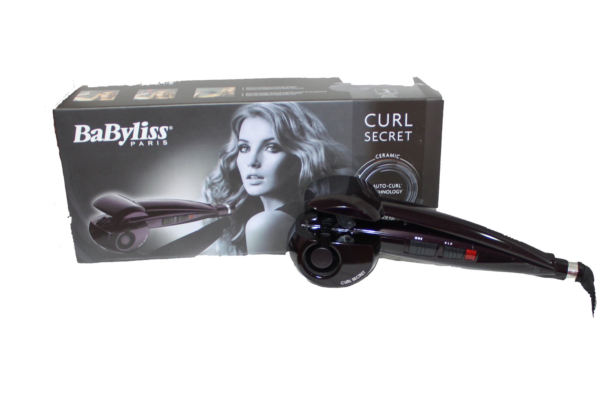 Babyliss Curl Secret Auto Hair Curler Dark Purple Paragon