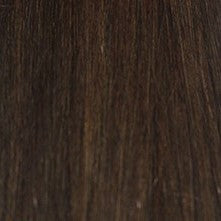 24" V-Tip Fusion Luxury EUROPEAN Virgin Remy Extensions  STRAIGHT - Colour #002 - Darkest Brown