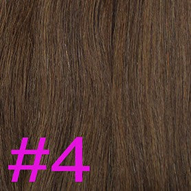 20" I-Tip Hair Extensions EUROPEAN STRAIGHT - Colour #004 - Chocolate Brown
