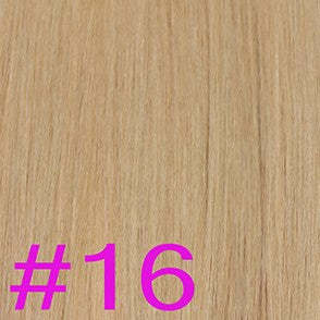 24" V-Tip Fusion Hair Extensions EUROPEAN STRAIGHT - Colour #016 - Golden Blonde