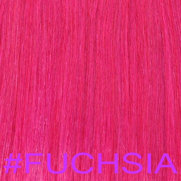 20" V-Tip Fusion Hair Extensions EUROPEAN STRAIGHT - Colour #FUCHSIA - Fuchsia