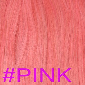 20" Tape In Extensions EUROPEAN STRAIGHT - Colour #PINK - Bubble Gum Pink
