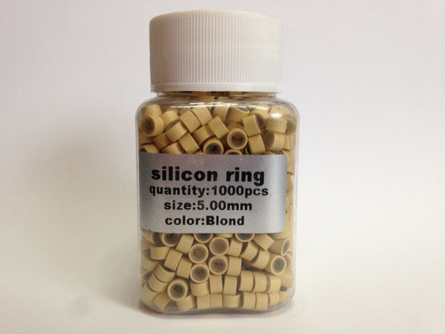 Micro Link Beads - 5mm With Silicone Lining - 024 - Blonde