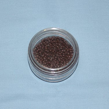 Nano Ring Beads - 004 - Medium Brown