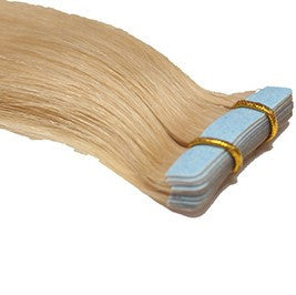 20" Tape In Extensions EUROPEAN STRAIGHT - Colour #016 - Golden Blonde